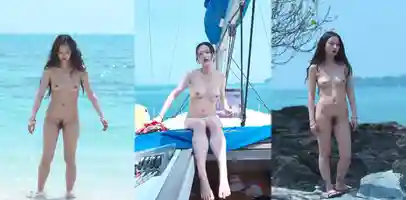 微博网红希威社 人气嫩模茂木希子 普吉岛旅拍流出 海滩全裸露出性感迷人的白嫩身材 真是骚的极品啊
