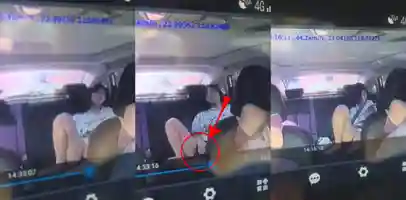 性瘾少女坐车也要自慰 大哥在车上就觉得不对 一看行车记录仪 少女在后座一边看片一边自慰