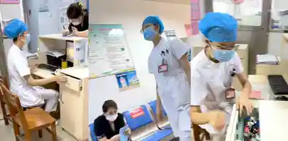 广西职业医院 牛人女厕全景偷拍美女医生